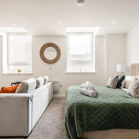 Contemporary 1 Bed Central Rotherham Studio Bagian luar foto