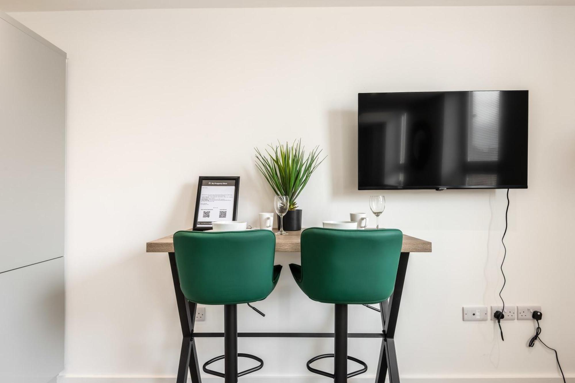 Contemporary 1 Bed Central Rotherham Studio Bagian luar foto