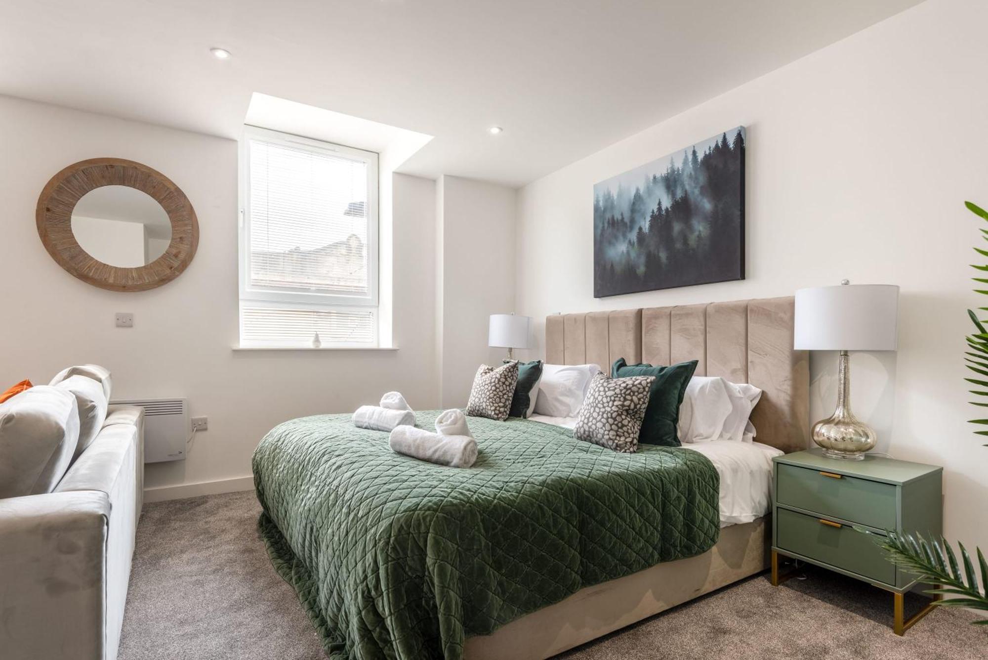 Contemporary 1 Bed Central Rotherham Studio Bagian luar foto